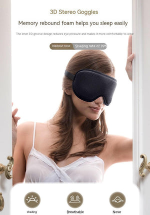 Pack of 3 Breathable Sleeping Eye Masks