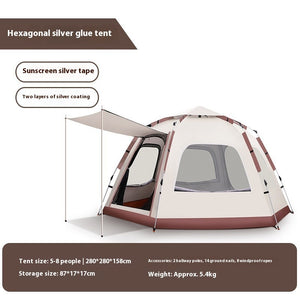 Automatic Waterproof Outdoor Camping Tent