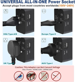 All-In-One Multi Function Adapter & Charger