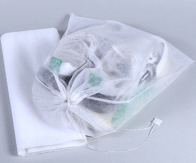 Pack of 10 Disposable Non-Woven Shoe Bags