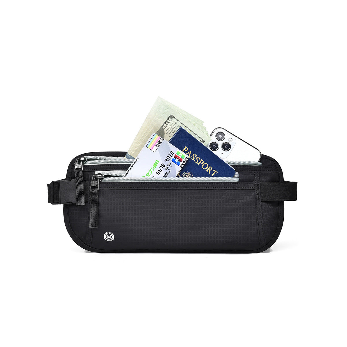 Passport Document Bag, Personal Waist Bag